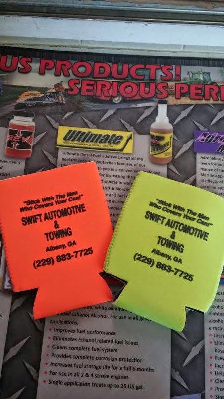 Swift Automotive and Towing branding
